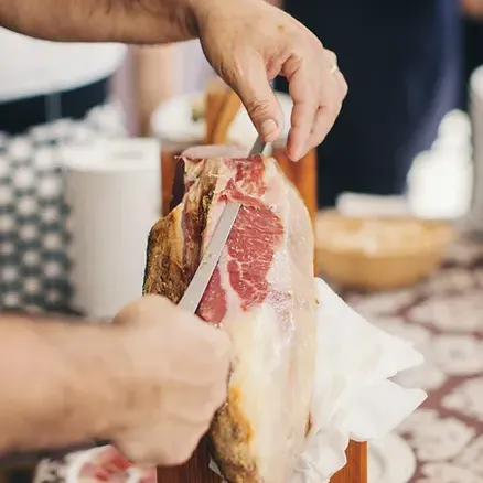 découpe de jambon