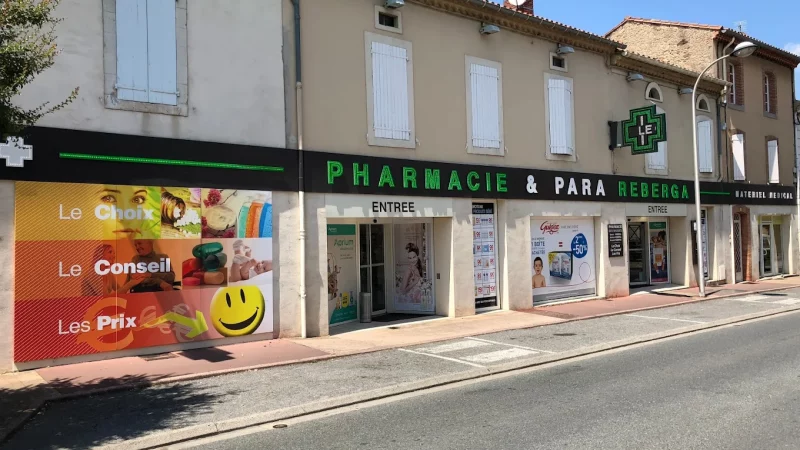 Façade de la Pharmacie Bausses Reberga